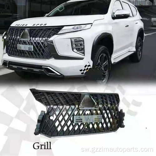 Pajero 2021 LX mtindo wa mbele bumper grille